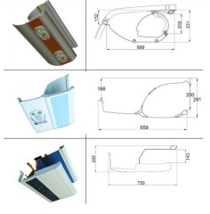 Bus Luggage Rack,Bus Interior Part,Bus Body Kit,Interior Paneling