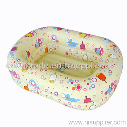 inflatable aquatic baby bathtub