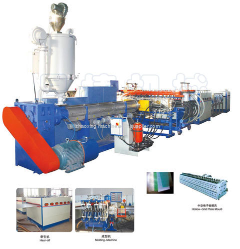 Hollow Grid Sheet Extrusion line