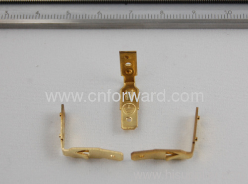 High precision brass contacts