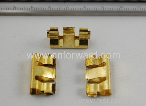 High precision contacts for 25 pair module