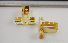 Customized precision bronze brass metal stamping contact