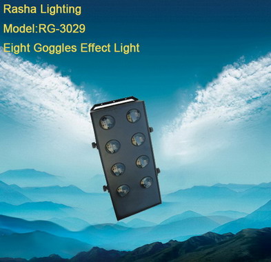 Eight Goggles LED Effect Light,Stage Light,DJ Light,disco light