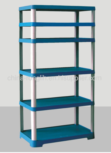 Six tier shelf