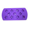 star shape silicone ice cube tray