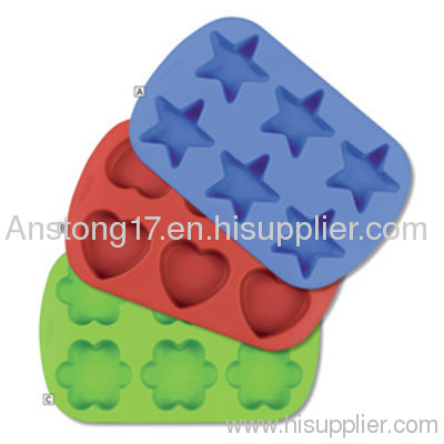 Silicone Bakeware 6 Cup Muffin Pan