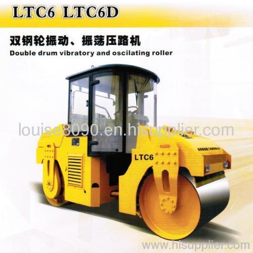 6t Drouble Drum Vibratory Roller