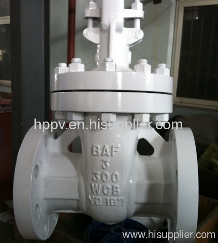 casting steel gate valve WCB carbon steel