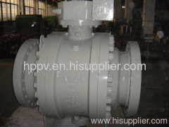 casting steel trunnion mounted ball valve