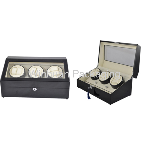Luxury Wooden Watch Winder with Japanese Motor-TC-WO203