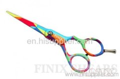 Styling Pop Art Tattoo Hair Scissors