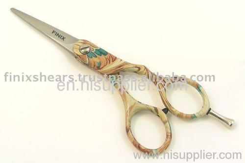 Beauty Zinc-Alloy Grip Feather Tattoo Hairdressing Scissors