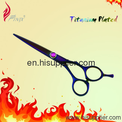 Professional Purple Titanium Plated Hairdresser Shears