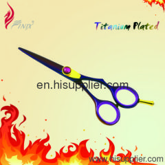 Professional Purple Titanium Plated Hair Shears