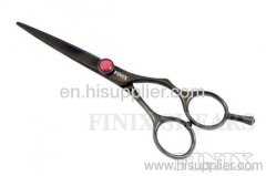 Professional Black Titanium Plated Hairdressing Shears