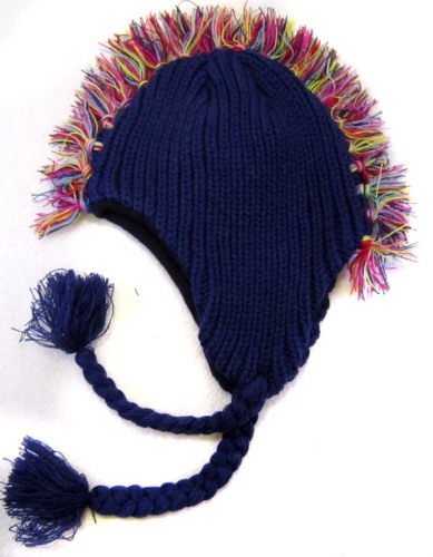 100% acrylic woven hat, measuring 30*23+25+5cm