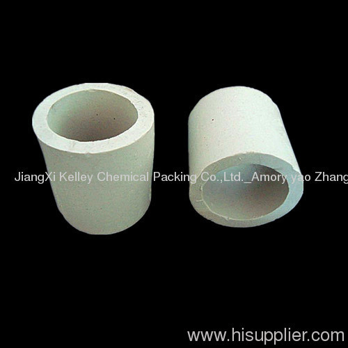 Ceramic rasching ring tower packing