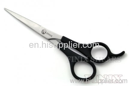 German Style Black Nylon+Fiber Plastic Grip Haircut Shears