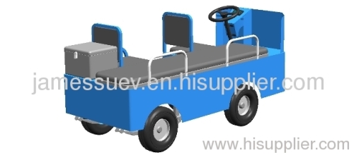 Electric hospital cart