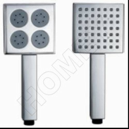 square plastic shower head