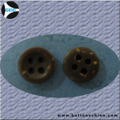 Plastic imitate coconut cloth button