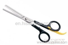 Functional Yellow Removable Finger Rest Thinning Scissors