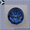 Ocean blue acrylic diamond button for fashion garments