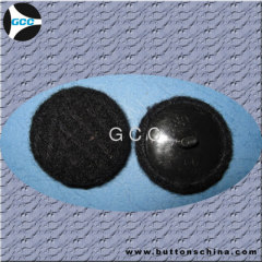 Cover Fabric Plastic Button