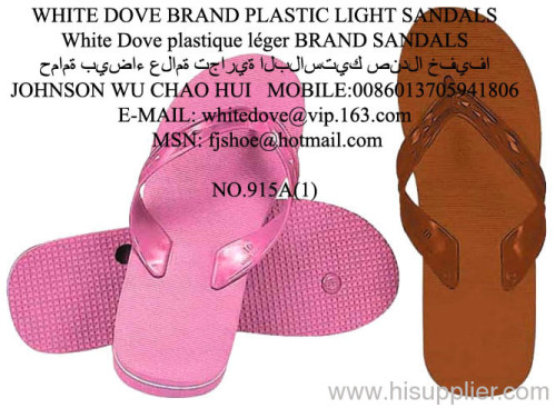white dove brand All kinds of PE, PVC, EVA materials slippers and sandals