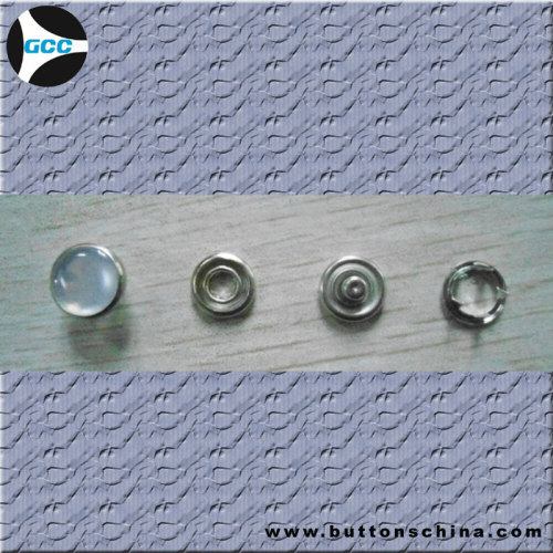 Silver color Ring sanp buttons