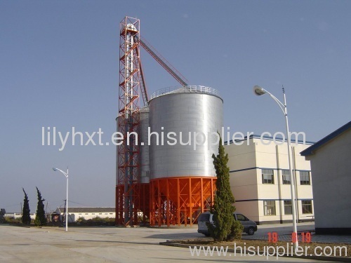 Grain steel silo