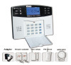 106 zones wireless GSM alarm system with LCD&voice(L&L-819)