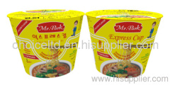 Instant noodles ramen canned food