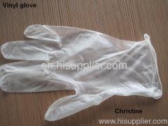 vinyl gloves disposable/Pvc glove/BLUE vinyl gloves/CE/FDA510k