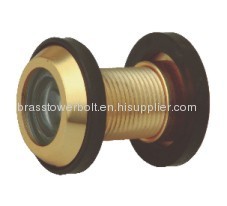 Brass Door Eye Round