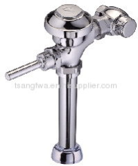 Manual diaphragm flush valve