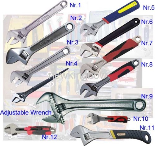 adjustable wrench