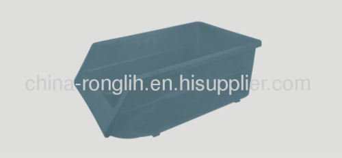 Plastic stacking bins