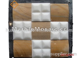 marble mosaic wall