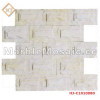 whites marble backsplash mosaic tiles