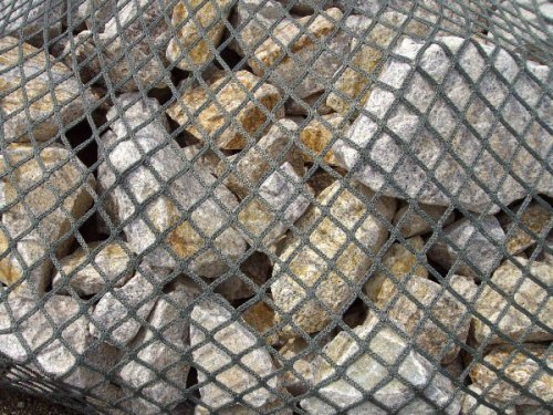 polyester net for lifting stones in construction