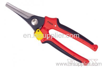 7.5" PP/TPR Plastic Handles Garden Pruner