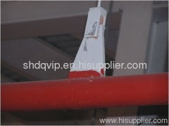 Steel pipe clamp with two bolts pipe fitting