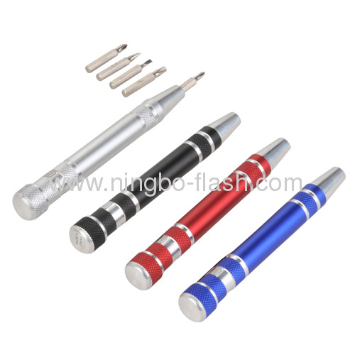 5 In 1 Metal Screwdriver Tool Set