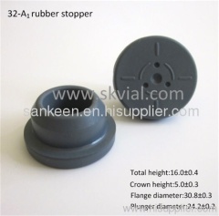 32-A1 Butyl Rubber Stopper DIN standard
