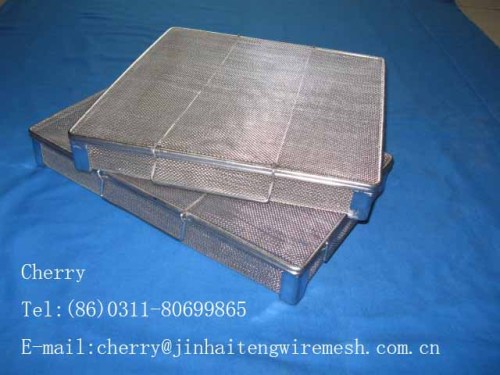 wire mesh metal medical basket