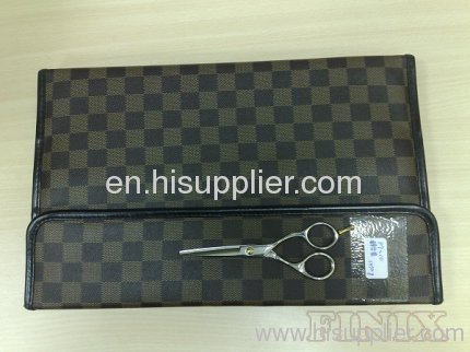 Professional 20PCS/SET Folded Leather Scissors Case