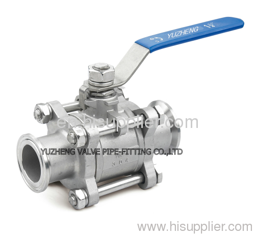 3PC STAINLESS STEEL BALL VALVE