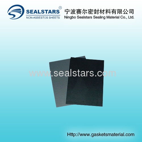 Non-asbestos graphite gasket material