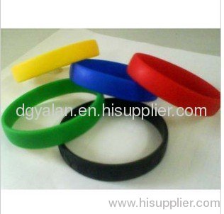 Debossed printing silicone energy bracelet